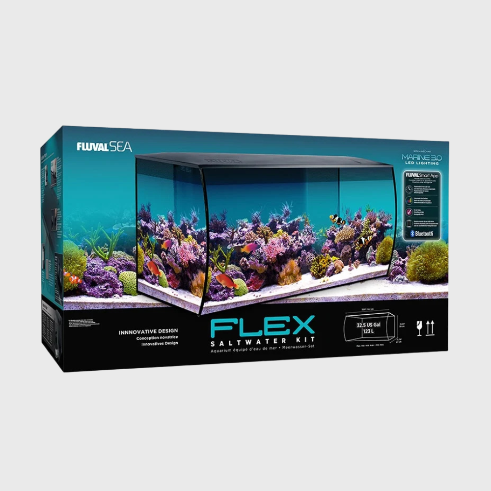 Fluval Sea Flex Saltwater Aquarium Black 123L