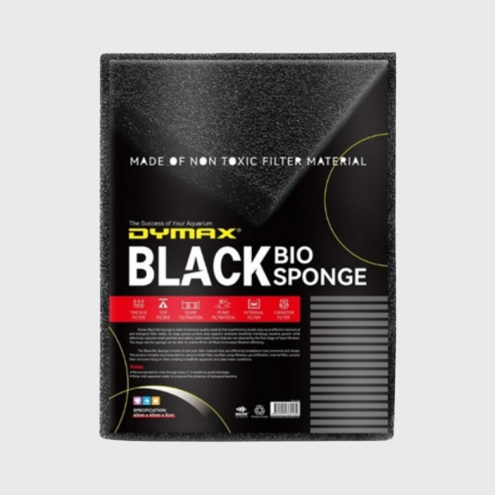 Dymax Black Bio Sponge 60x45x5 cm