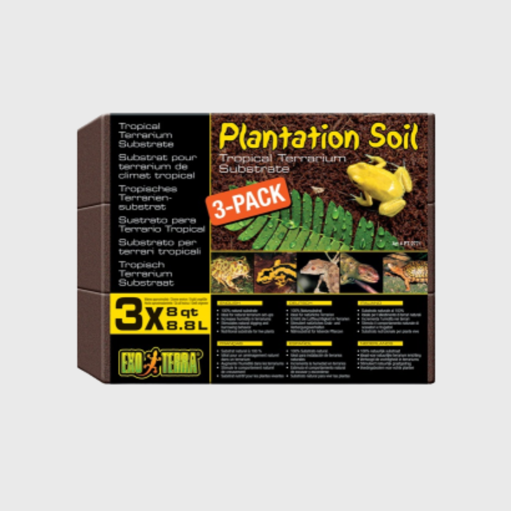 Exo Terra Plantation Soil 3-pack